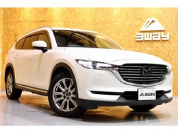 マツダ CX-8 2.2 XD Lパッケージ ディーゼルターボ 4WD 360°カメラ 本革 前後ドラレコ パワーバッ