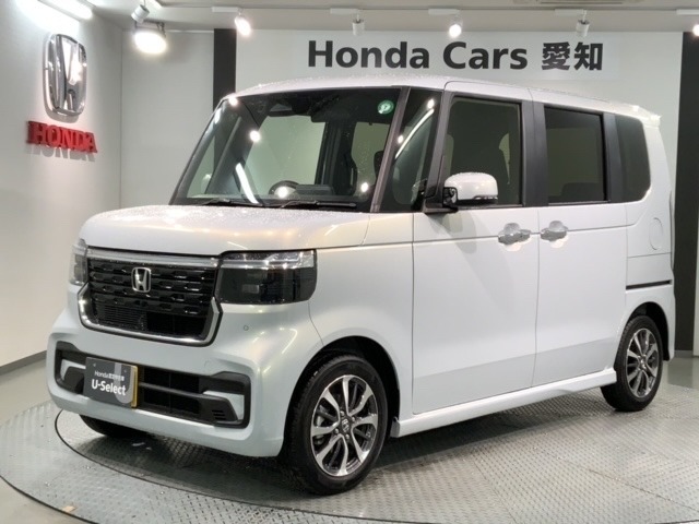 全国納車可 第三者機関証明書付 Honda SENSING 新車保証 試乗禁煙車 ナビVXM-245ZFEi フルセグ Rカメラ BTオ-ディオ シ-トヒ-タ- ETC LEDライト装備のN-BOXカスタム ベースグレード入庫！