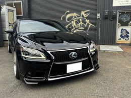 レクサス LSハイブリッド 600h Fスポーツ クロスライン 4WD エアフォースエアサス　T-ディメンドアーム
