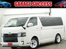 トヨタ ハイエースバン 3.0 スーパーGL ダークプライム ロングボディ ディーゼルターボ 4WD ローダウン/両側電動スライドドア/TC0116イ