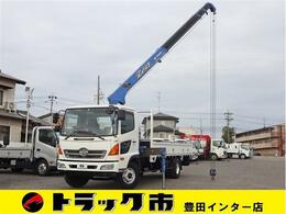日野自動車 レンジャー 4段クレーン ラジコン 平ボディ 積載2650Kg タダノ ZE304HRE
