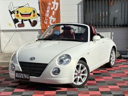 ダイハツ コペン 660 アクティブトップ 赤レザー Sヒータ マフラー AW HID ETC