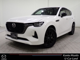 マツダ CX-60 3.3 XDハイブリッド エクスクルーシブ スポーツ ディーゼルターボ 4WD 360°モニター 20インチアルミ ドラレコ BO