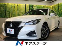 トヨタ クラウンアスリート ハイブリッド 2.5 S 後期 1オーナー スパッタリング18AW 禁煙車