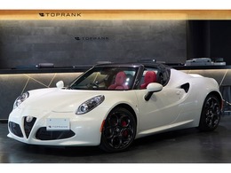 アルファ　ロメオ 4Cスパイダー 1.7 スポーツPKG レザーPKG 黒幌 Bカメラ