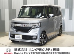 ホンダ N-BOX カスタム 660 G L ホンダセンシング ワンオーナー車　ギャザスメモリーナビ　ホ