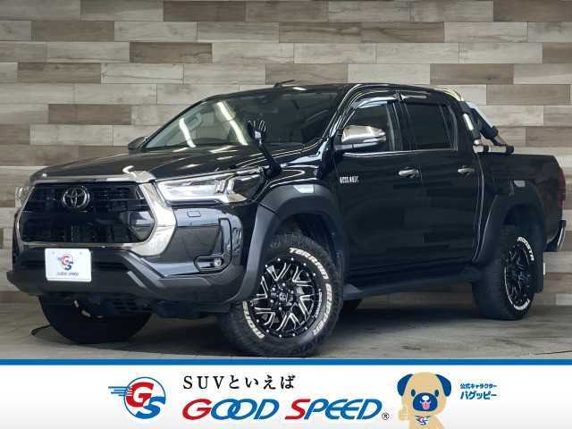 令和5年式 トヨタ ハイラックス Z入庫致しました♪アルパイン11インチ バックカメラ レーダークルーズコントロール トヨタセーフティーセンス スマートキーなどを装備です。お問い合わせは0120-24-4092まで