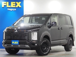 三菱 デリカD：5 2.2 シャモニー 電動サイドステップ非装着車 ディーゼルターボ 4WD OPブラックダイヤモンド