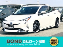 トヨタ プリウス 1.8 S 社外フルエアロ 社外19AW ETC 自社 ローン