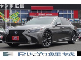 レクサス LS 500h Fスポーツ 4WD 純正ナビ　フルセグ　パノラマモニター