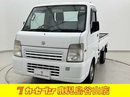 スズキ キャリイ 660 FC エアコン・パワステ 3方開 4WD 荷台マット/5速MT/マニュアルエアコン/