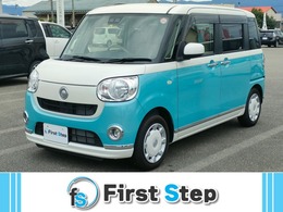 ダイハツ ムーヴキャンバス 660 X リミテッド メイクアップ SAIII 両側パワースライドドア　カーナビ　TV/DVD