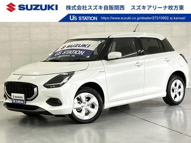 人気カラー　ピュアホワイトパールのスイフトが仲間入り☆　様々な路面状況で安定走行可能な4WD車です。　ナビ・バックカメラ・ETC2.0・ドライブレコーダー・衝突被害軽減ブレーキ装備のお得な1台です☆