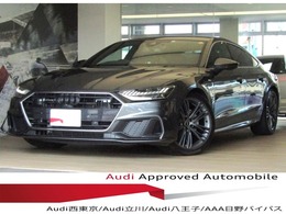 アウディ A7スポーツバック 40 TDI クワトロ Sラインパッケージ ディーゼルターボ 4WD テクノPバルコナ革パワードアSサス熱席前後