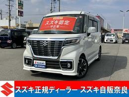 スズキ スペーシア 660 カスタム ハイブリッド XSターボ 4WD 8インチナビ　ETC付