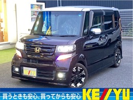 ホンダ N-BOX 660 カスタムG ターボSSパッケージ 禁煙　後期型　8型ナビ　両側電動　車高調