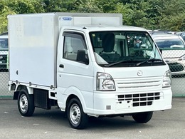 マツダ スクラムトラック 低温冷蔵冷凍車　デンソー冷凍機 片側スライドドア　助手席エアバッグ　ABS