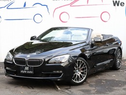 BMW 6シリーズカブリオレ 640i シ-トエアコン 4本マフラ- 19アルミ 記録簿