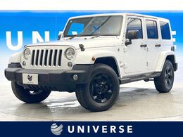 ジープ ラングラー アンリミテッド サハラ 4WD SAHARA革シート　シートヒーター　SDナビ