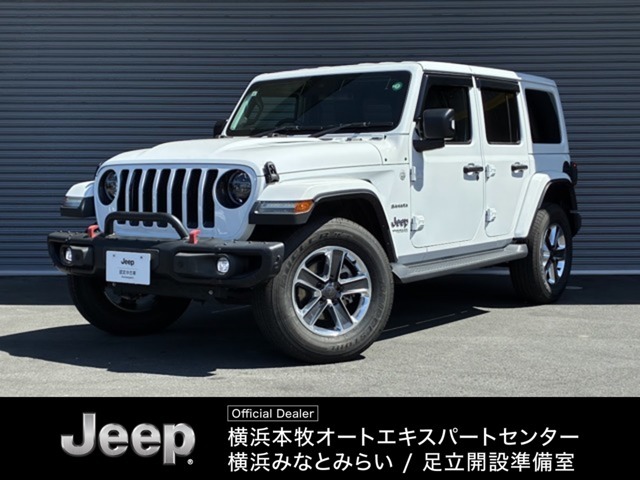 2021MY Wrangler Unlimited Sahara 2.0L 8AT入荷しました！走行距離も少なく車両状態も良いのでぜひ現車をご覧ください！