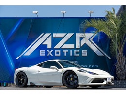 フェラーリ 458スペチアーレ F1 DCT ブリリアント可変マフラー　BIANCOAVUS　カ