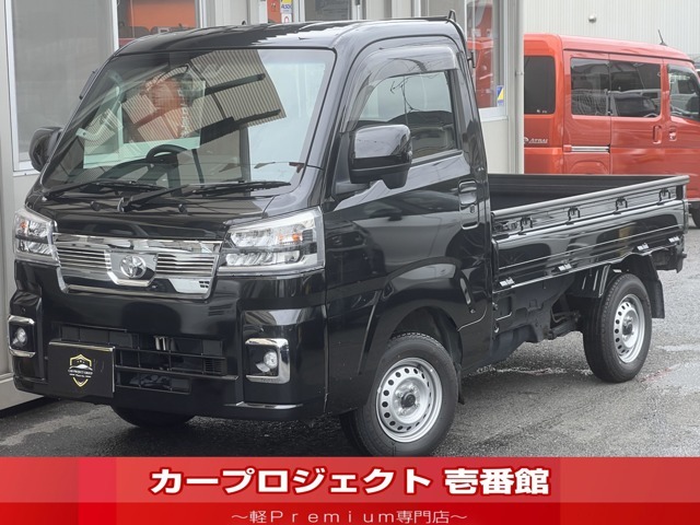 R5年 ピクシストラック エクストラ 4WD 5速MT ストラーダHDDナビ　フルセグTV　フロントシェルフ　ストロング防塵　荷台ラプター塗装　CD　ブルーレイ　BT接続　荷台マット＆プロテクター