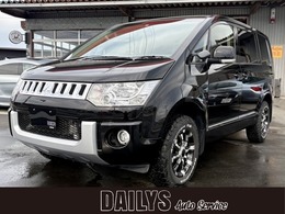三菱 デリカD：5 2.2 D パワーパッケージ ディーゼルターボ 4WD 両側パワースライドドア　社外AW　社外ナビ