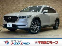 マツダ CX-8 2.2 XD Lパッケージ ディーゼルターボ 4WD 赤革シート　純正メーカーナビ　フルセグTV