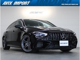 メルセデスAMG CLAシューティングブレーク CLA 45 S 4マチックプラス 4WD パノラミックR 赤黒革 MBUX RSP 19AW 禁煙