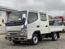 三菱ふそう キャンターガッツ 3.0 ダブルキャブ ロング 全低床 DX ディーゼルT 4WD DPF無　鉄板張