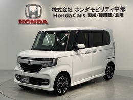 ホンダ N-BOX カスタム 660 G L ターボ ホンダセンシング 4WD 1年保証 ナビ TV Rカメラ DVD ETC