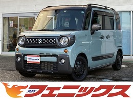 スズキ スペーシア 660 ギア ハイブリッド XZターボ 4WD ツートンルーフ両側パワスラ8型ナビ試乗OK