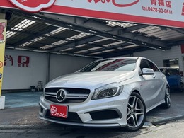 AMG Aクラス A45 4マチック 4WD 黒革シート/純正ナビ＆TV