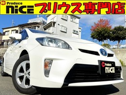 トヨタ プリウス 1.8 S 純正8型ナビ Bカメラ ETC 前後ドラレコ HID