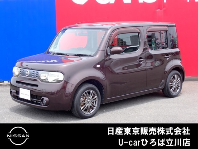 日産人気の、キューブ15Xインディゴ+プラズマ　入荷しました♪