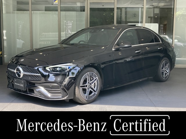 AMGライン　ベーシックパッケージ　レザーエクスクルーシブパッケージ　パノラミックスライディングルーフ　レーダーセーフティパッケージ　　ナビゲーションシステム　360度カメラシステム