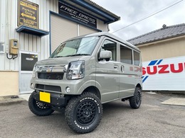 スズキ エブリイ 660 ジョイン ハイルーフ 4WD 新車4インチリフトアップ　ワゴンルック 5M