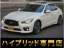日産 スカイライン 3.5 350GT ハイブリッド タイプSP サンルーフ・黒革・アラウンドビューナビTV