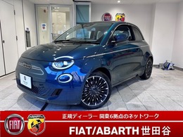 フィアット 500e アイコン デモカー登録車両　サンルーフ