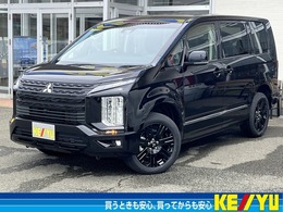 三菱 デリカD：5 2.2 ブラック エディション ディーゼルターボ 4WD 禁煙車　全周囲カメラ　オートステップ