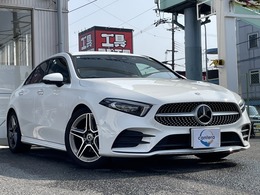 メルセデス・ベンツ Aクラスセダン A200 d AMGライン ディーゼルターボ RSP ナビP 1オーナー 黒半革 Pシート 地D