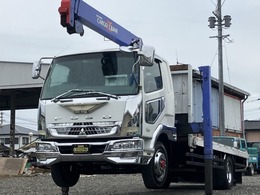 三菱ふそう ファイター 回送車　重機運搬車　ハイジャッキ タダノ3段　フックイン　ラジコン