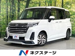 トヨタ ルーミー 1.0 カスタム G 4WD 禁煙車　フルエアロ　両側電動ドア　ナビ
