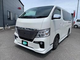 日産 NV350キャラバン ライダプレミアムGX低床ロングプロスタP 
