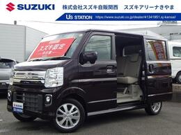 スズキ エブリイワゴン 660 PZターボ 4WD 後席片側パワースライドドア　ハイビーム＆