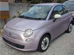 フィアット 500(チンクエチェント) フィオーレ ローザ ターボ ETC 盗難防止 