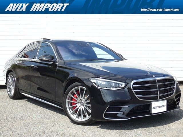 【ご覧頂き誠に有難うございます】　　2022yモデル　S500　4MATIC　ISG搭載モデル　純正オブシディアンブラック/ブラックナッパレザーシート