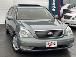 トヨタ セルシオ 4.3 B仕様 eRバージョン TEIN車高調/黒革/純正ナビ/バックカメラ/
