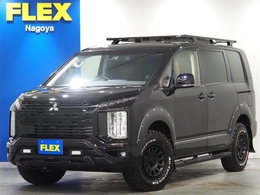 三菱 デリカD：5 2.2 ブラック エディション ディーゼルターボ 4WD 11インチSDナビ＆シートカバー