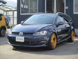 フォルクスワーゲン ゴルフヴァリアント TSI ハイライン ローダウン　ヒッチメンバー　HDDナビ